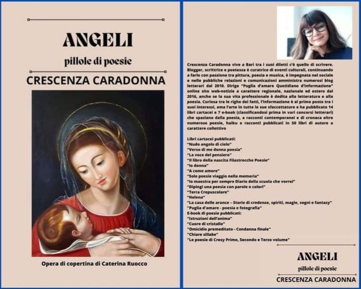 “ANGELI” E-BOOK DI POESIE DI CRESCENZA CARADONNA